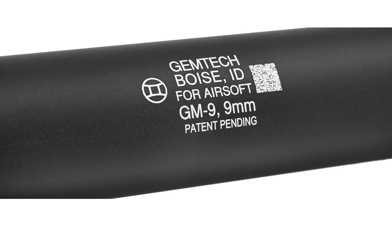 MadBull / Gemtech GM-9 Suppressor Silencer 14mm- schwarz Bild 3