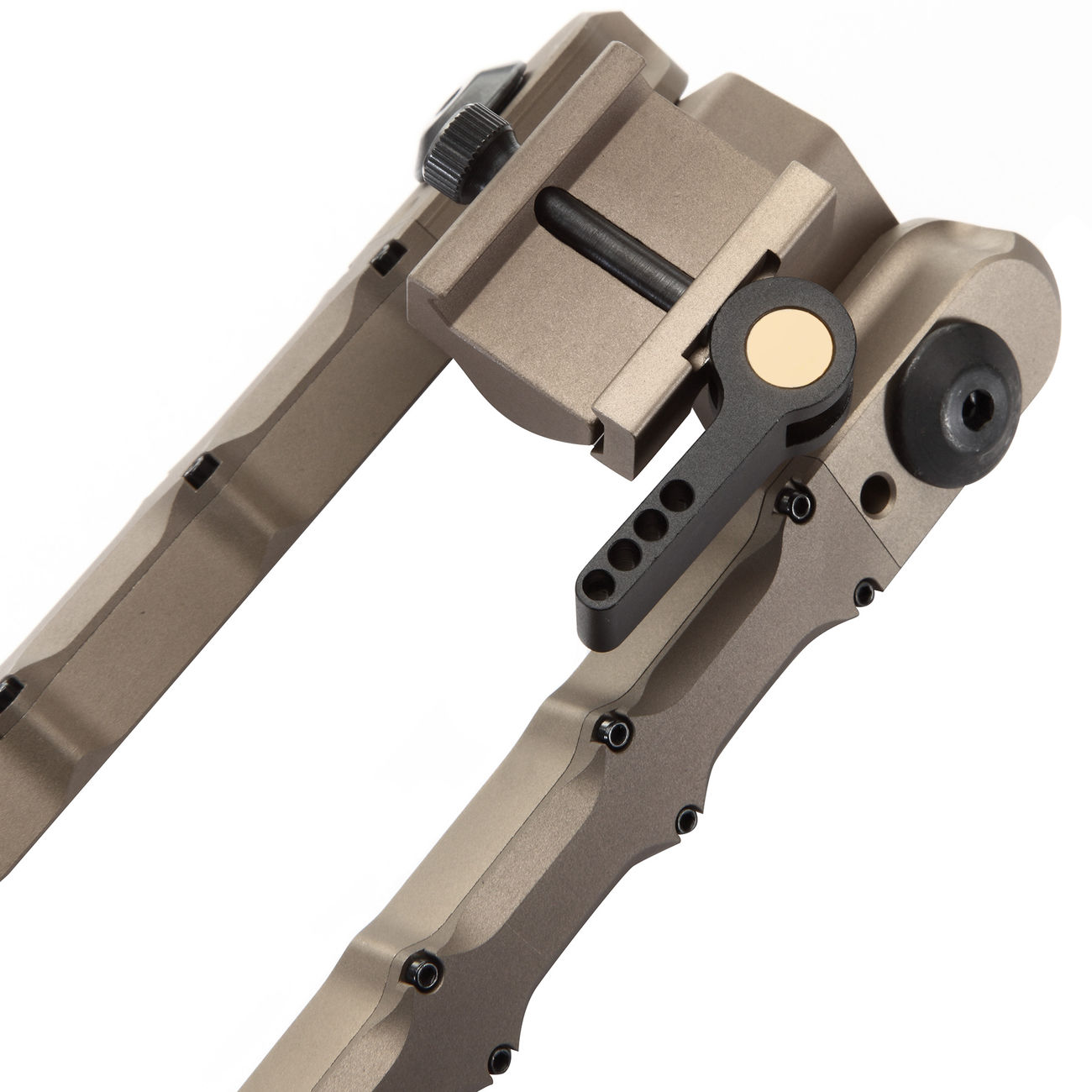 Blackcat Airsoft SR-2 Style Aluminium Zweibein f. 21mm Schienen Tan Bild 1