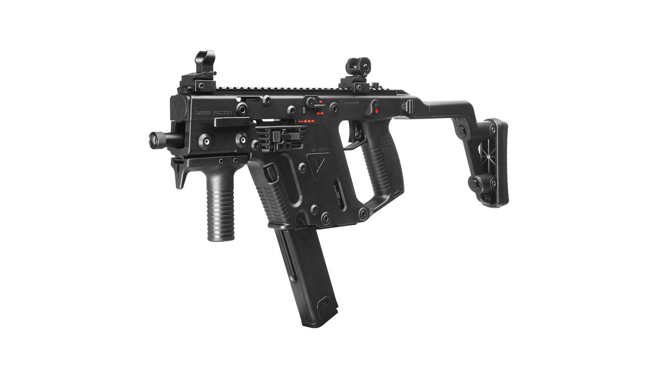 KWA KRISS Vector SMG Gas-Blow-Back 6mm BB schwarz