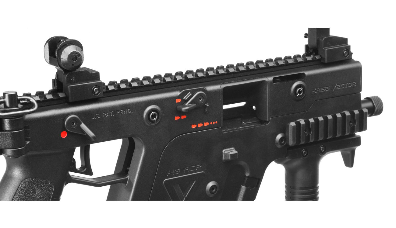 KWA KRISS Vector SMG Gas-Blow-Back 6mm BB schwarz Bild 4