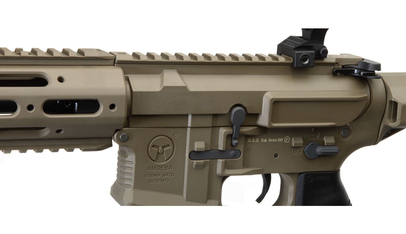 Ares Amoeba M4 AM-014 EFC-System Gen. 3 S-AEG 6mm BB Dark Earth Bild 5