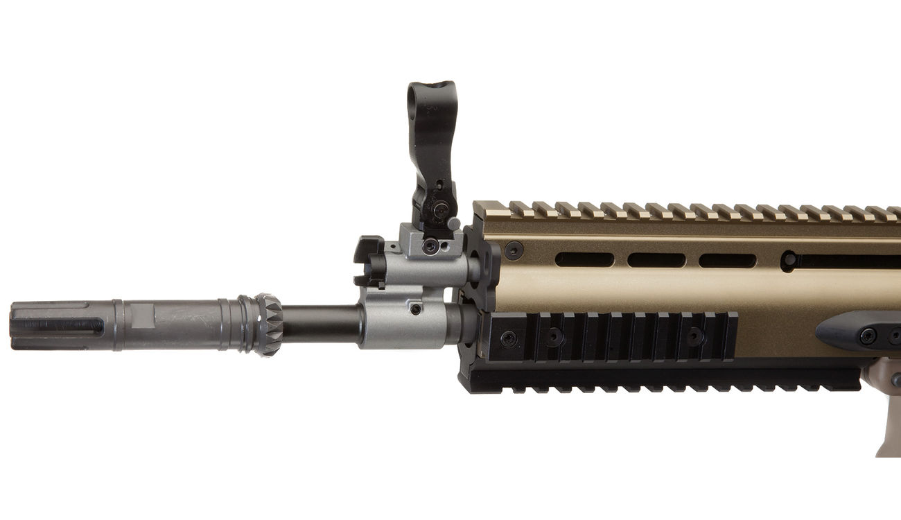 Wei-ETech Socom-H Vollmetall AWSS Open-Bolt Gas-Blow-Back 6mm BB Desert Tan Bild 5