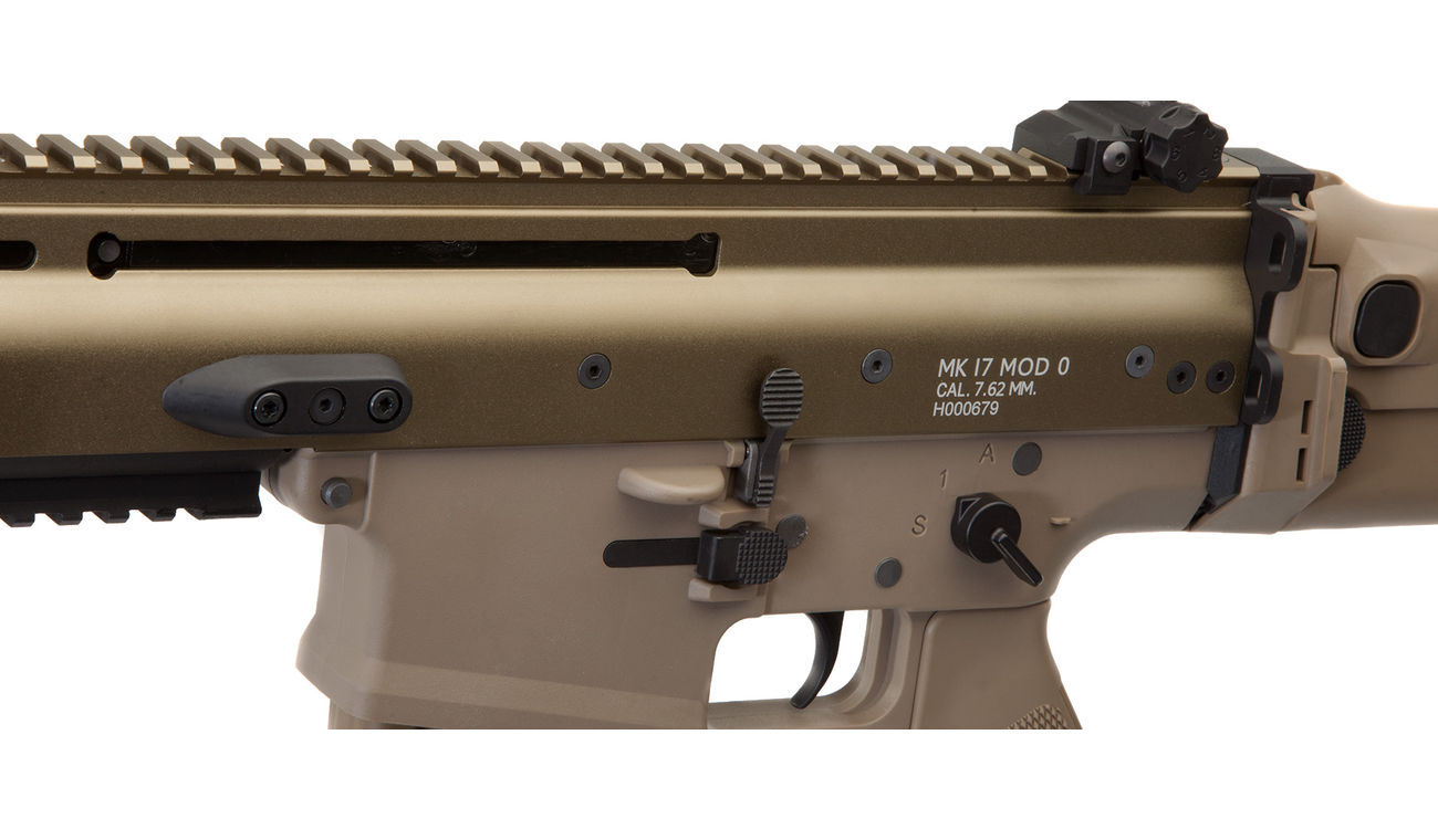 Wei-ETech Socom-H Vollmetall AWSS Open-Bolt Gas-Blow-Back 6mm BB Desert Tan Bild 6