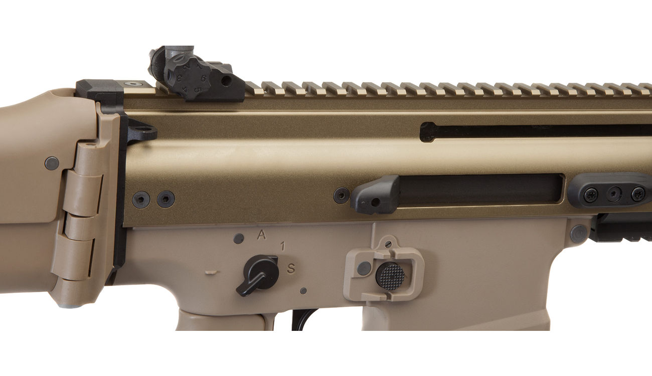 Wei-ETech Socom-H Vollmetall AWSS Open-Bolt Gas-Blow-Back 6mm BB Desert Tan Bild 7