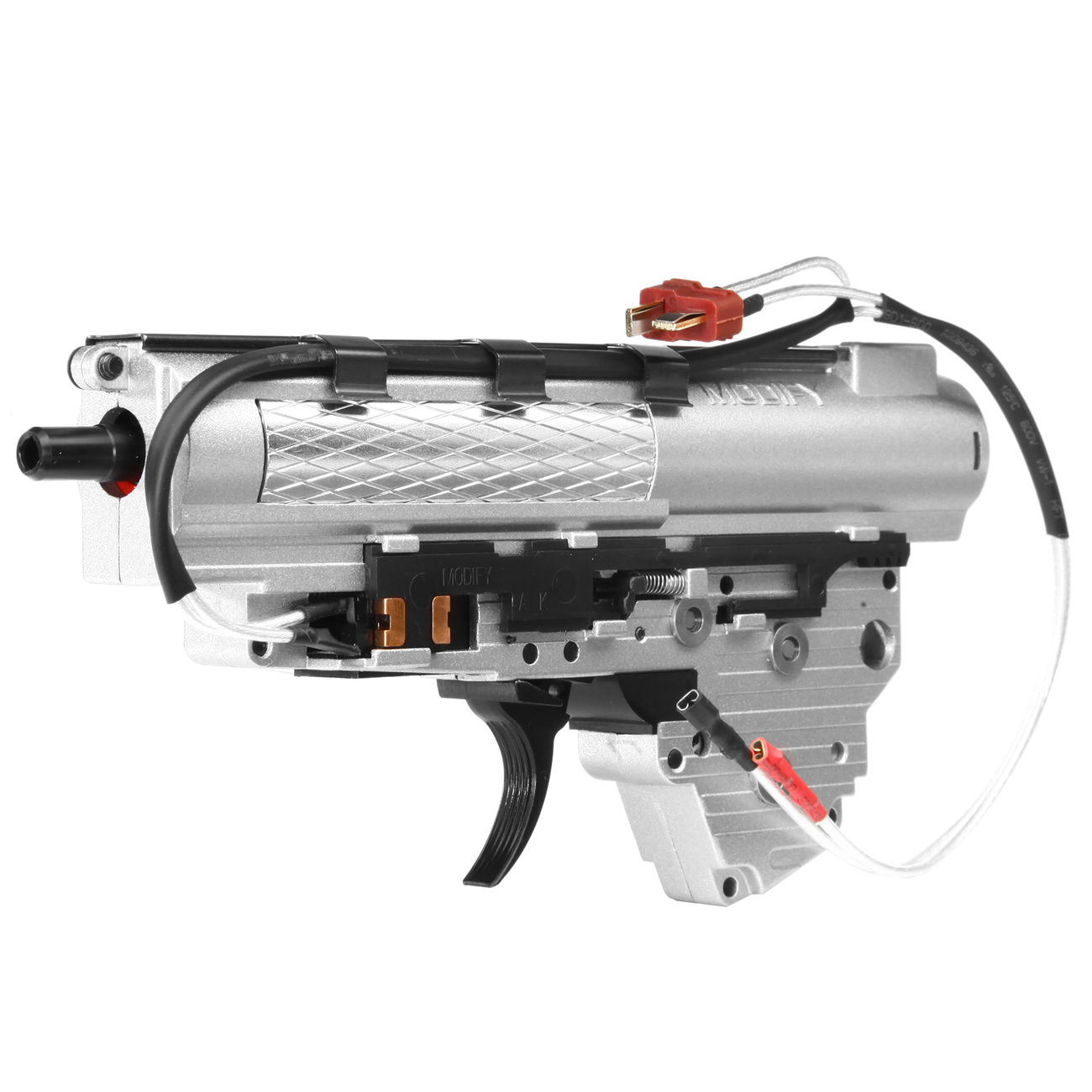 Modify 8mm Torus Complete Gearbox M100+ f. AK47S silber Kotte & Zeller