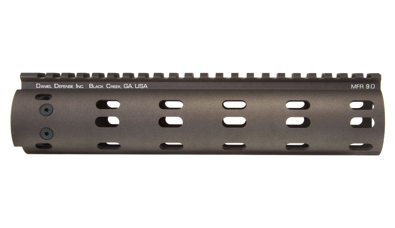 MadBull / Daniel Defense M4 Aluminium CNC MFR RAS-System 9 Zoll Tan Bild 2