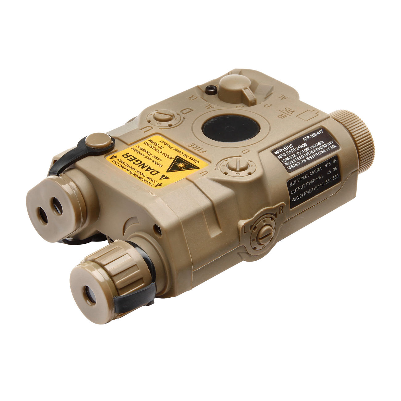 Phantom AN/PEQ-15 Akkubox Tan