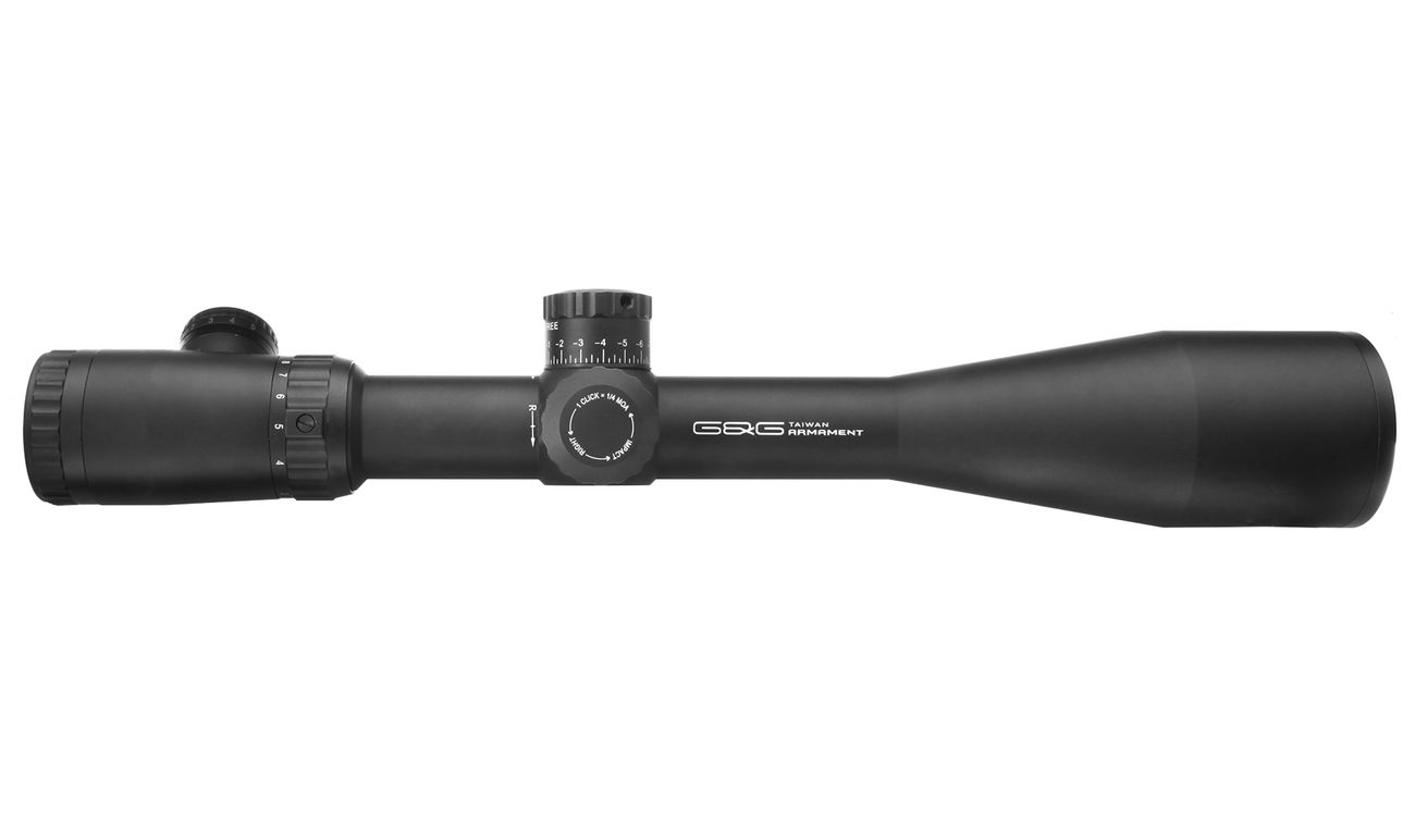 G&G 2.5-10x50 Zielfernrohr beleuchtet / Mil-Dot / grn-blau schwarz Bild 2