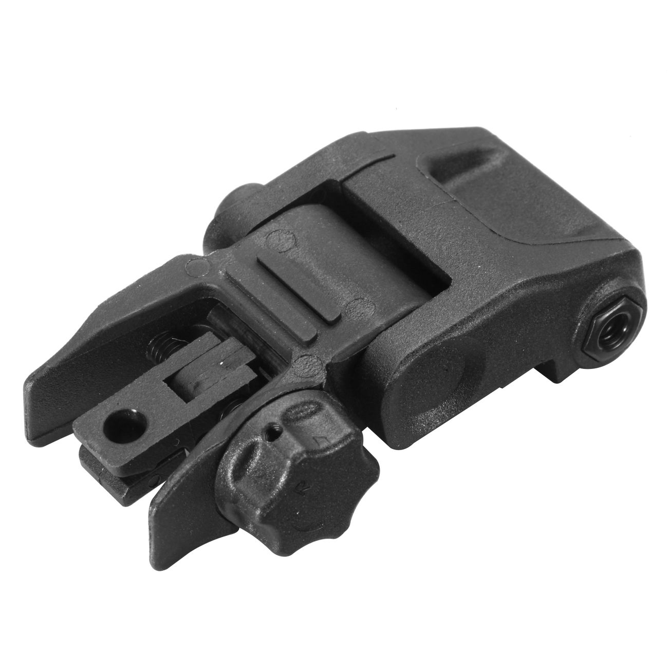 VFC QRS Flip-Up Rear Sight schwarz f. 21mm Schienen Bild 3