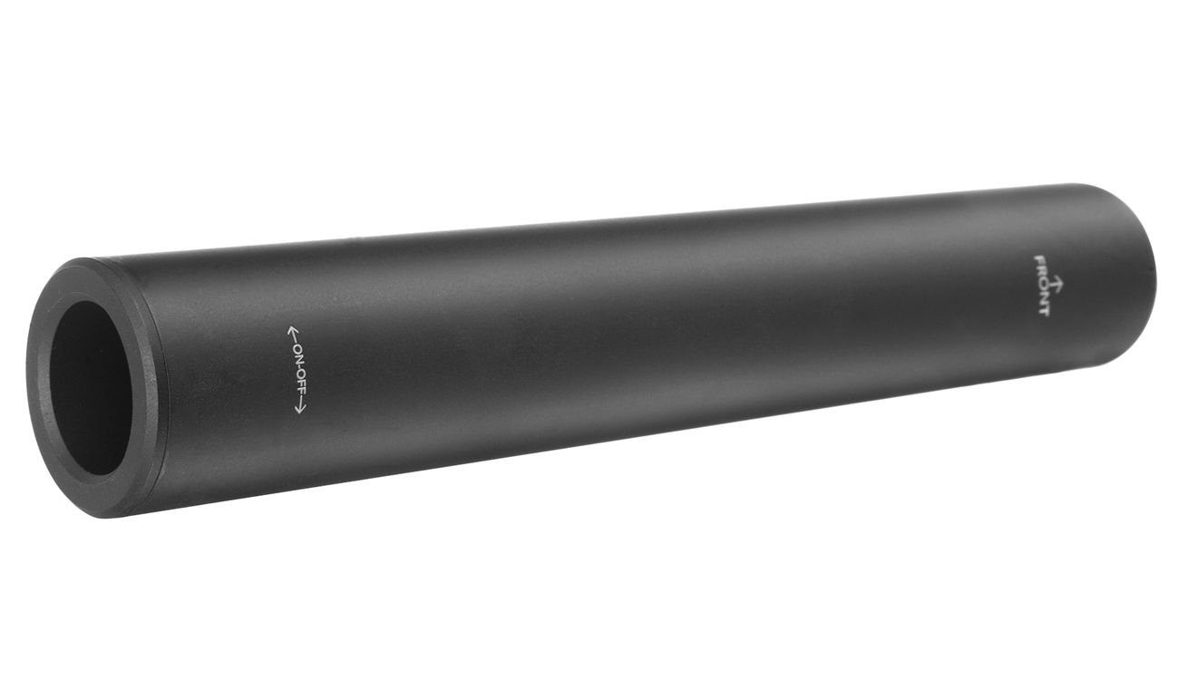 Ares Amoeba Aluminium Silencer fr Striker S1 Snipergewehr schwarz Bild 1