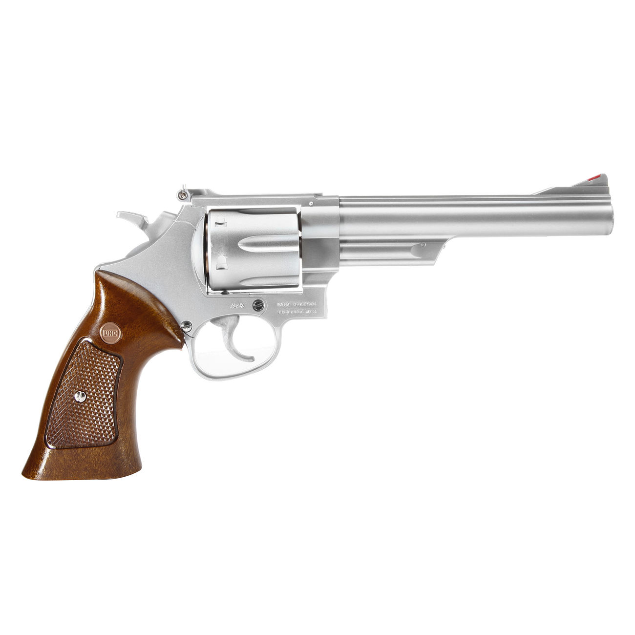 UHC M-29 6 Zoll Revolver mit Hlsen Springer 6mm BB silber / braun Bild 2