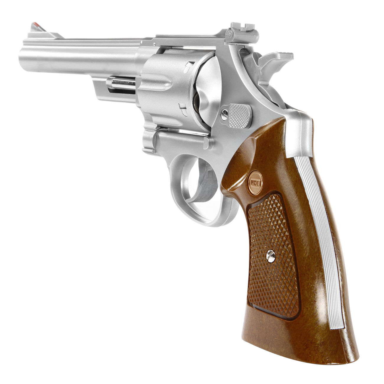 UHC M-29 6 Zoll Revolver mit Hlsen Springer 6mm BB silber / braun Bild 3