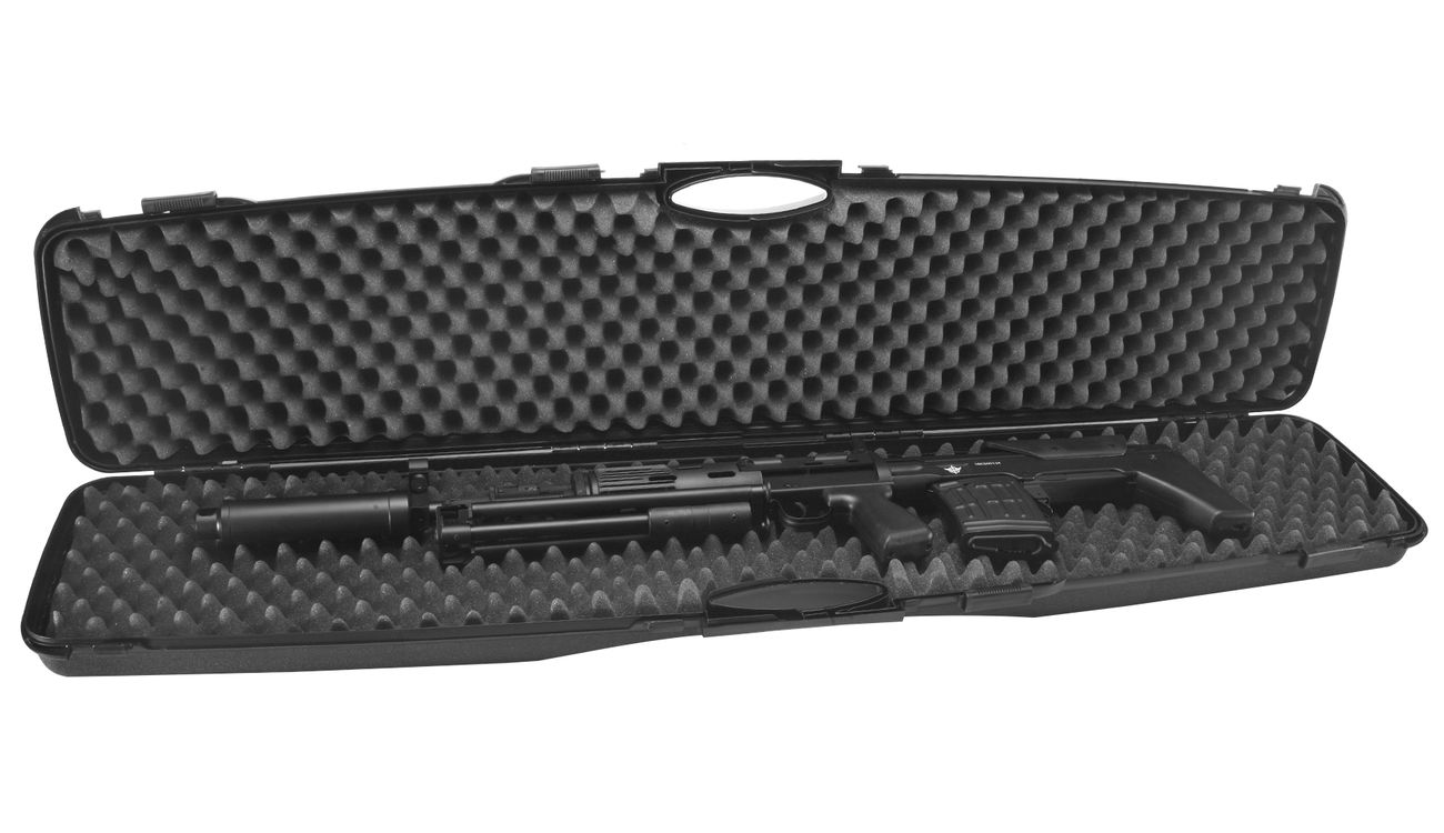 Negrini Universal Gewehrkoffer 121,5 x 24 x 10 cm schwarz Bild 1