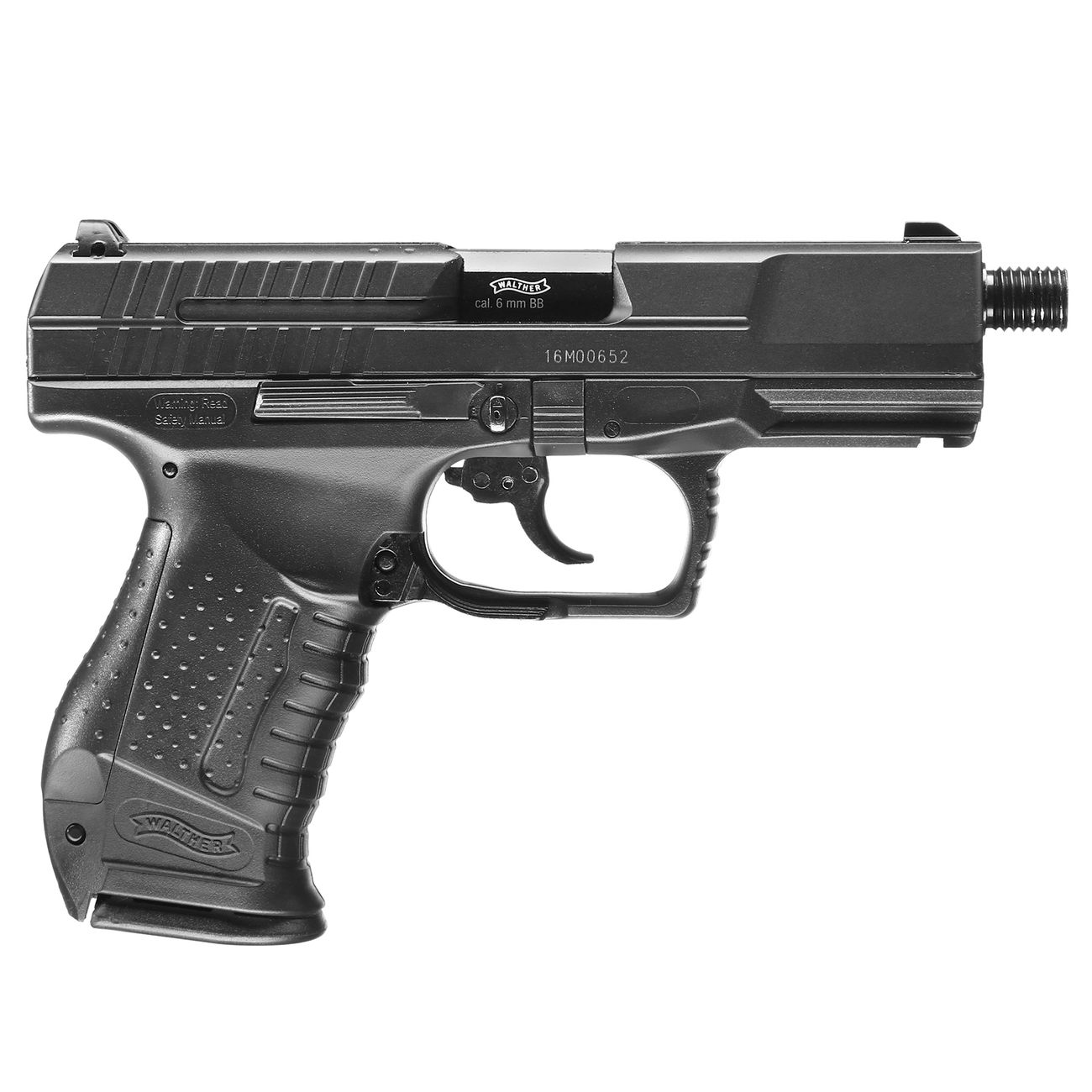 Umarex Walther P99 HME Kit inkl. Schalldämpfer / Koffer Springer 6mm BB