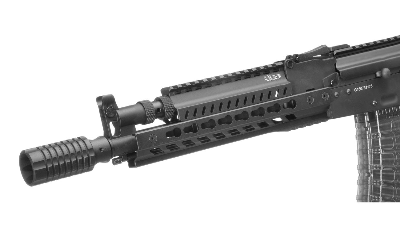 G&G RK74-E ETU-Mosfet Vollmetall S-AEG 6mm BB schwarz Bild 4