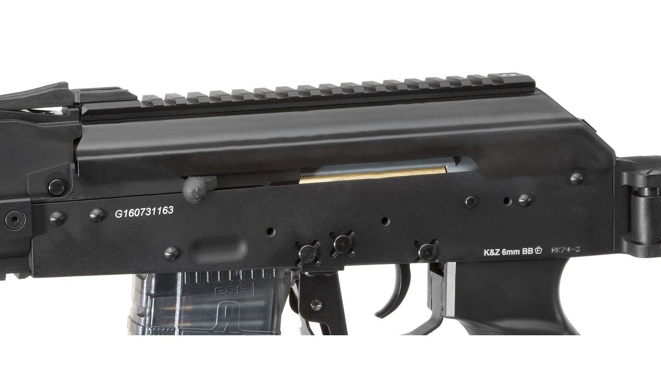 G&G RK74-T ETU-Mosfet Vollmetall S-AEG 6mm BB schwarz Bild 1