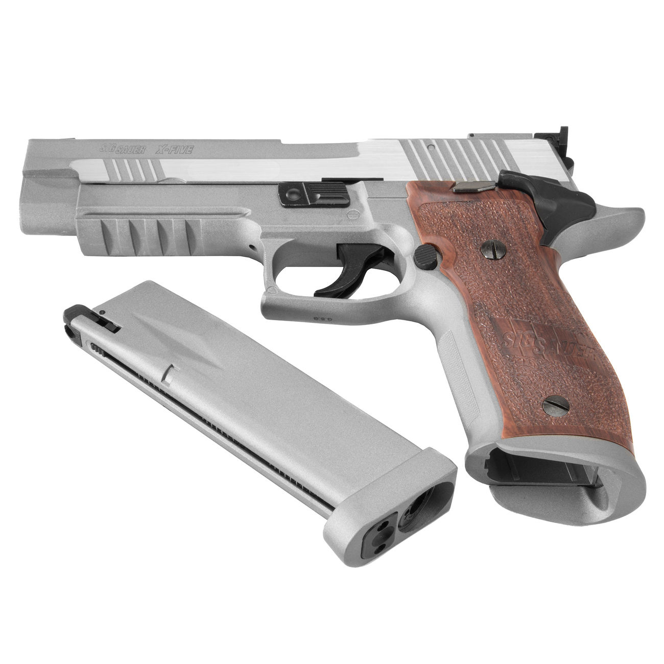 Cybergun Sig Sauer P226 XFive Vollmetall CO2 BlowBack 6mm BB Stainless