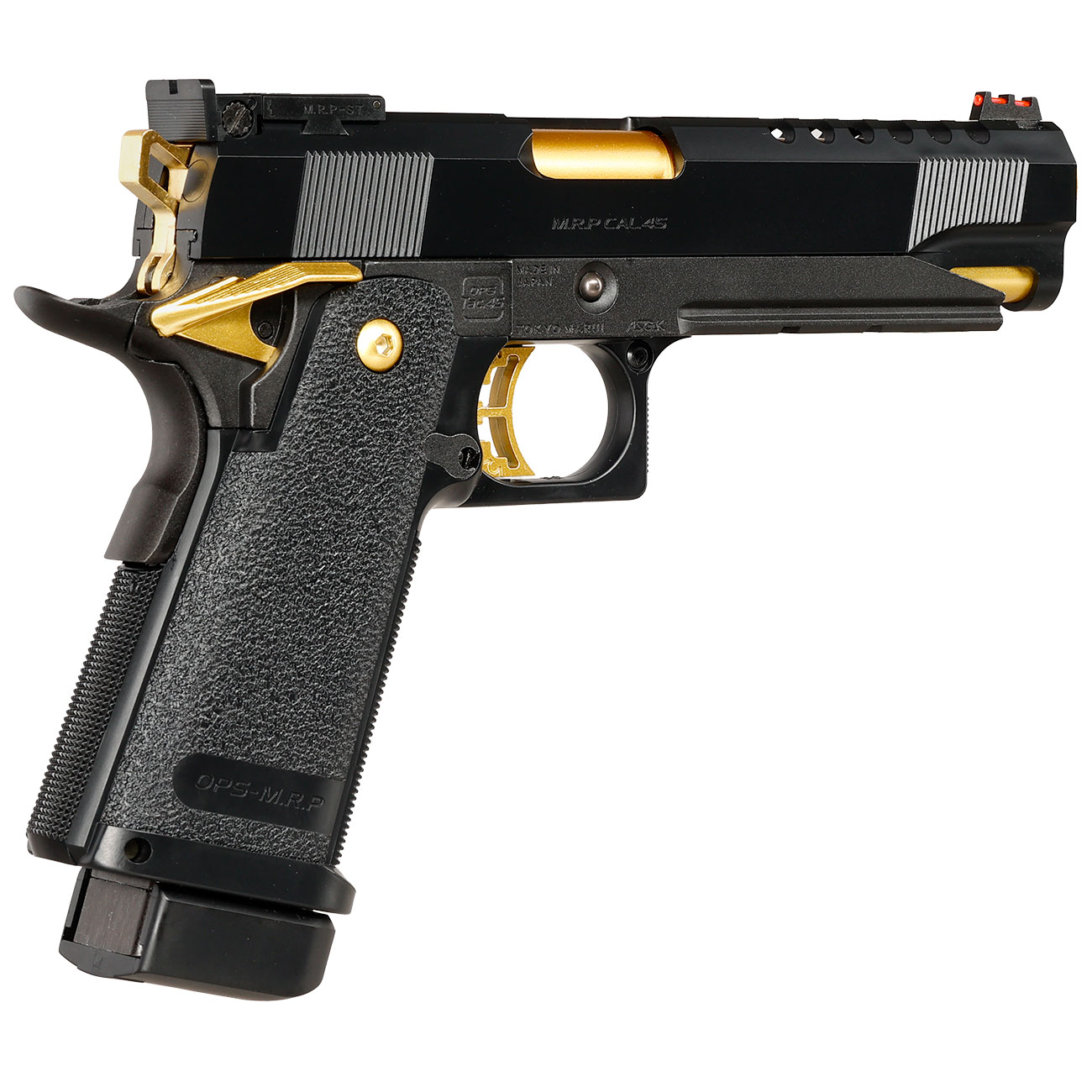 Tokyo Marui Hi-Capa 5.1 Gold Match Gas-Blow-Back 6mm BB schwarz Bild 4