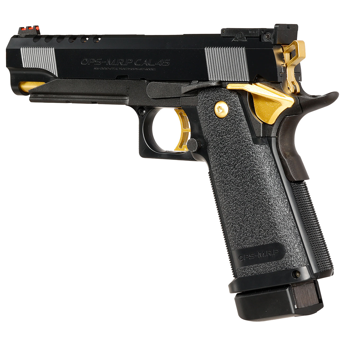 Tokyo Marui Hi-Capa 5.1 Gold Match Gas-Blow-Back 6mm BB schwarz Bild 8