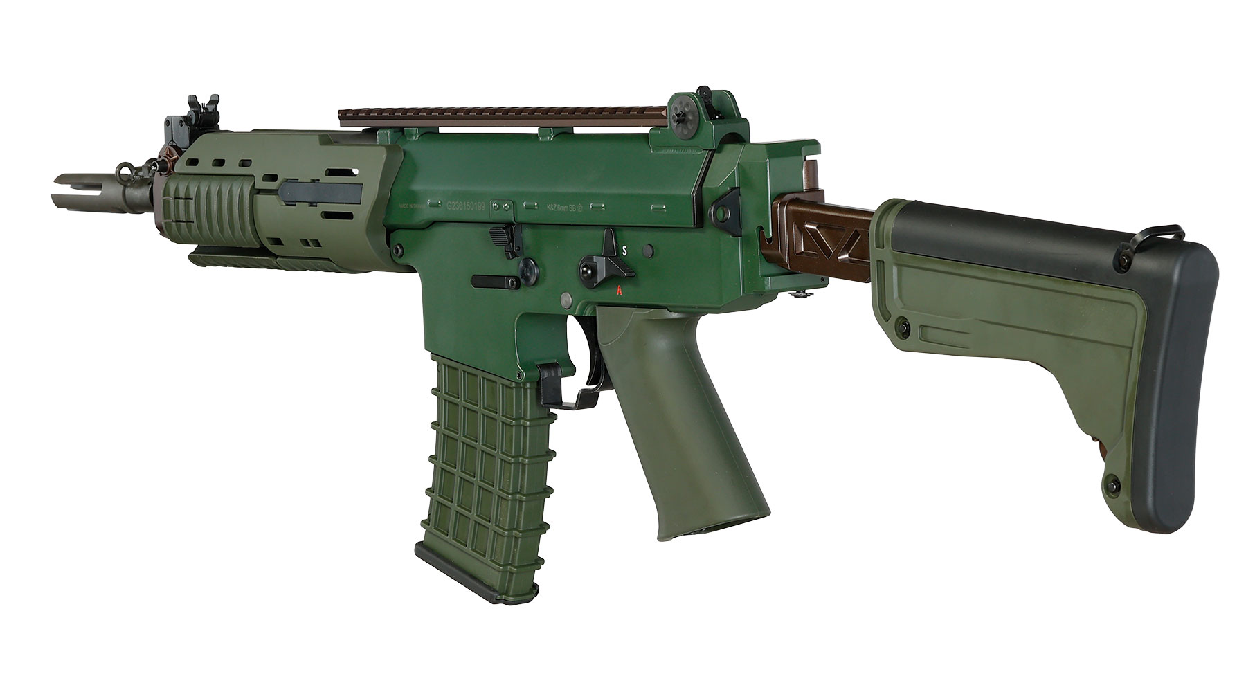 G&G GK5D GS Vollmetall S-AEG 6mm BB oliv Bild 11