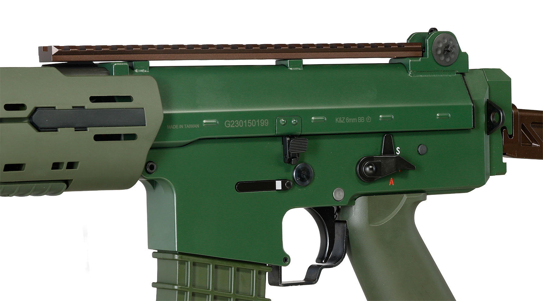 G&G GK5D GS Vollmetall S-AEG 6mm BB oliv Bild 8