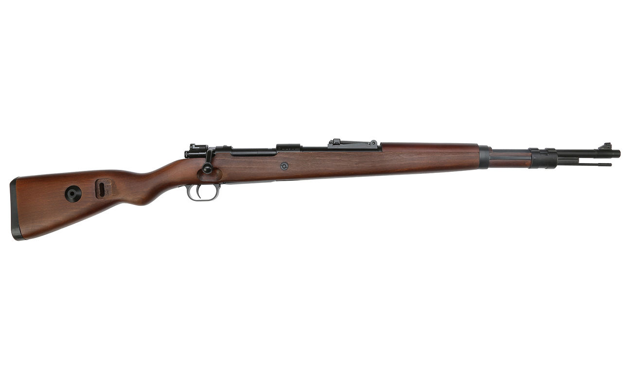 G&G Airsoft Karabiner 98K SE Gas Bolt-Action Gewehr mit Hlsenauswurf 6mm BB Echtholz-Version Bild 2