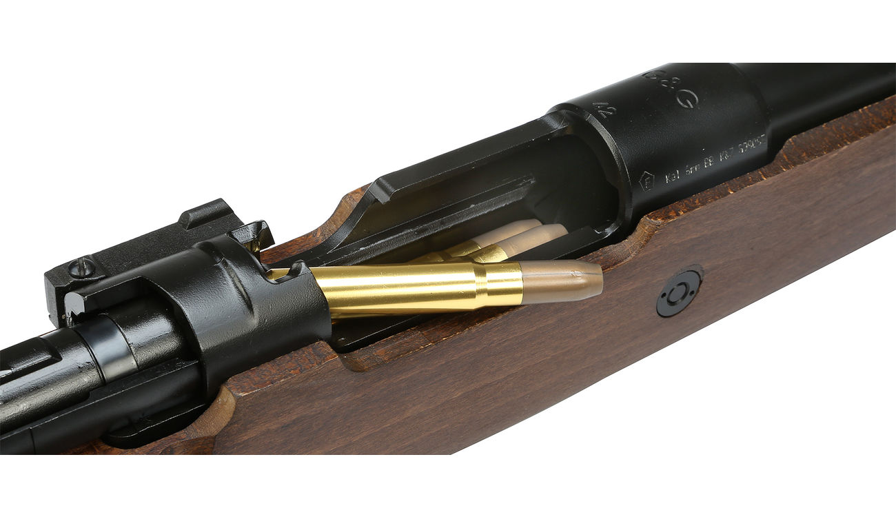 G&G Karabiner 98K SE Gas Bolt-Action Gewehr mit Hlsenauswurf 6mm BB Echtholz-Version Bild 6