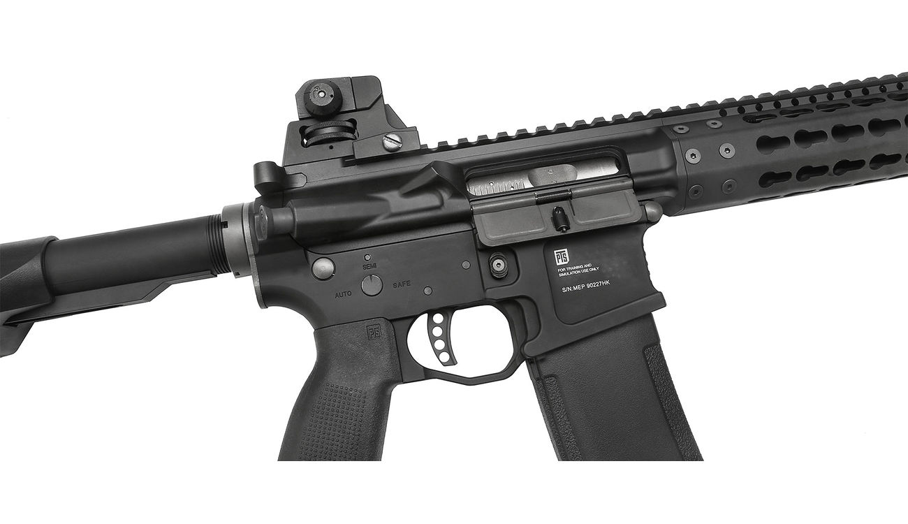 PTS Mega Arms MKM AR15 CQB Vollmetall Gas-Blow-Back 6mm BB schwarz Bild 6