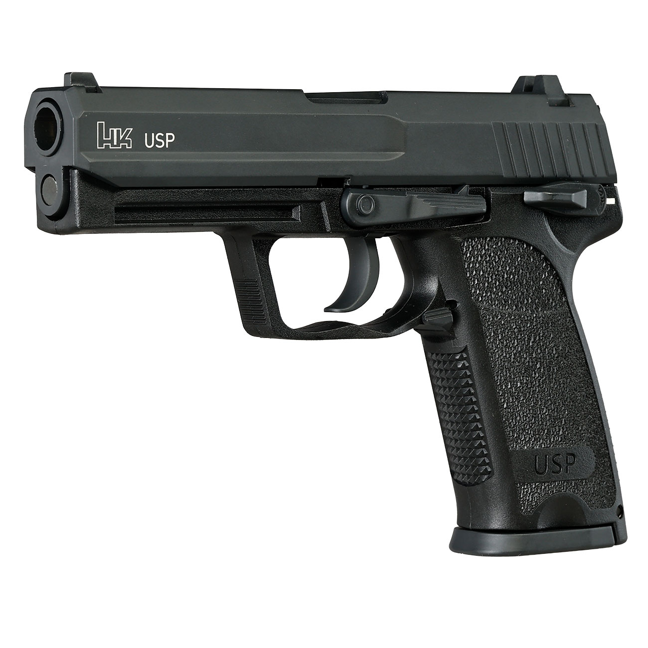 Heckler & Koch USP mit Metallschlitten CO2 BlowBack 6mm BB schwarz