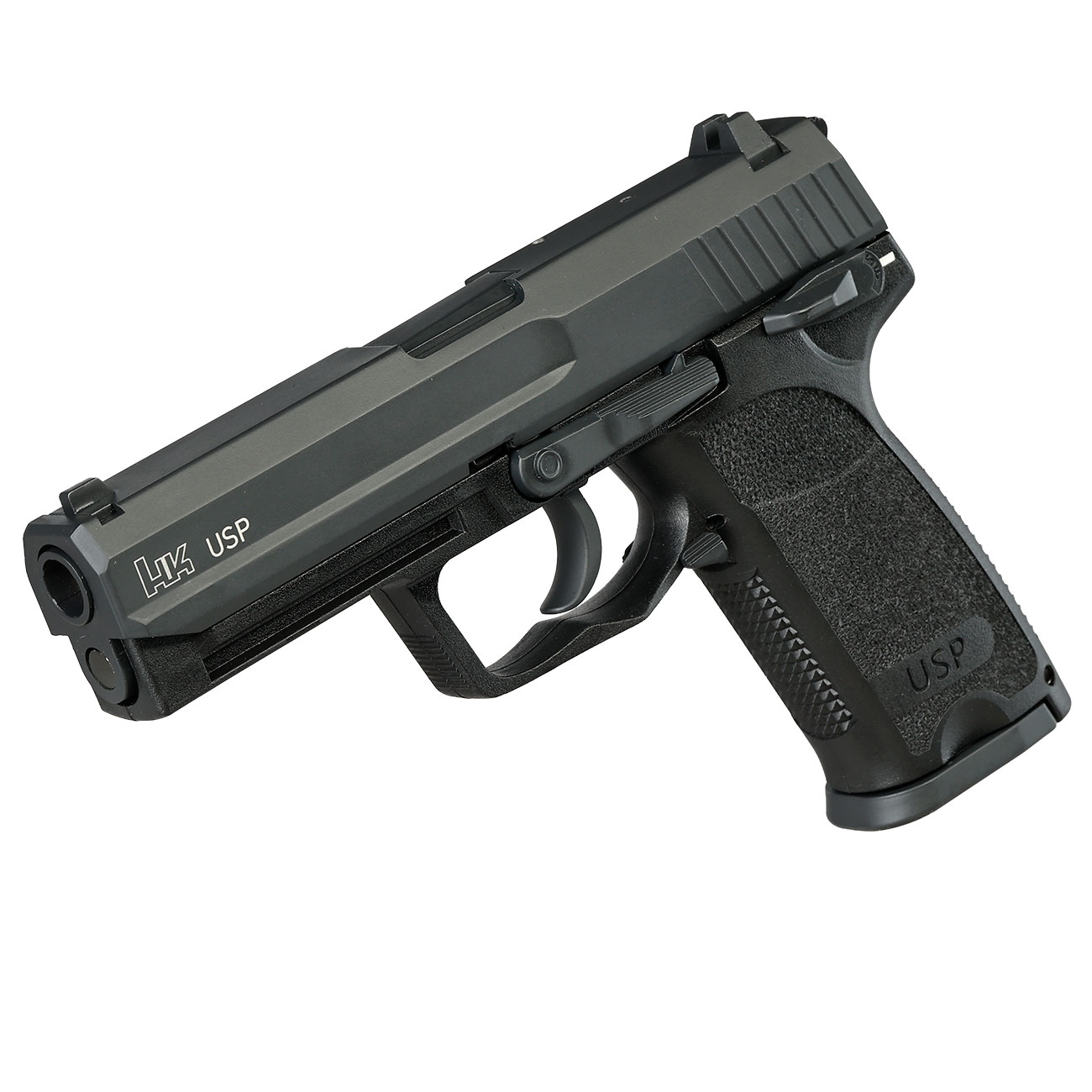 Heckler & Koch USP mit Metallschlitten CO2 BlowBack 6mm BB schwarz Bild 10