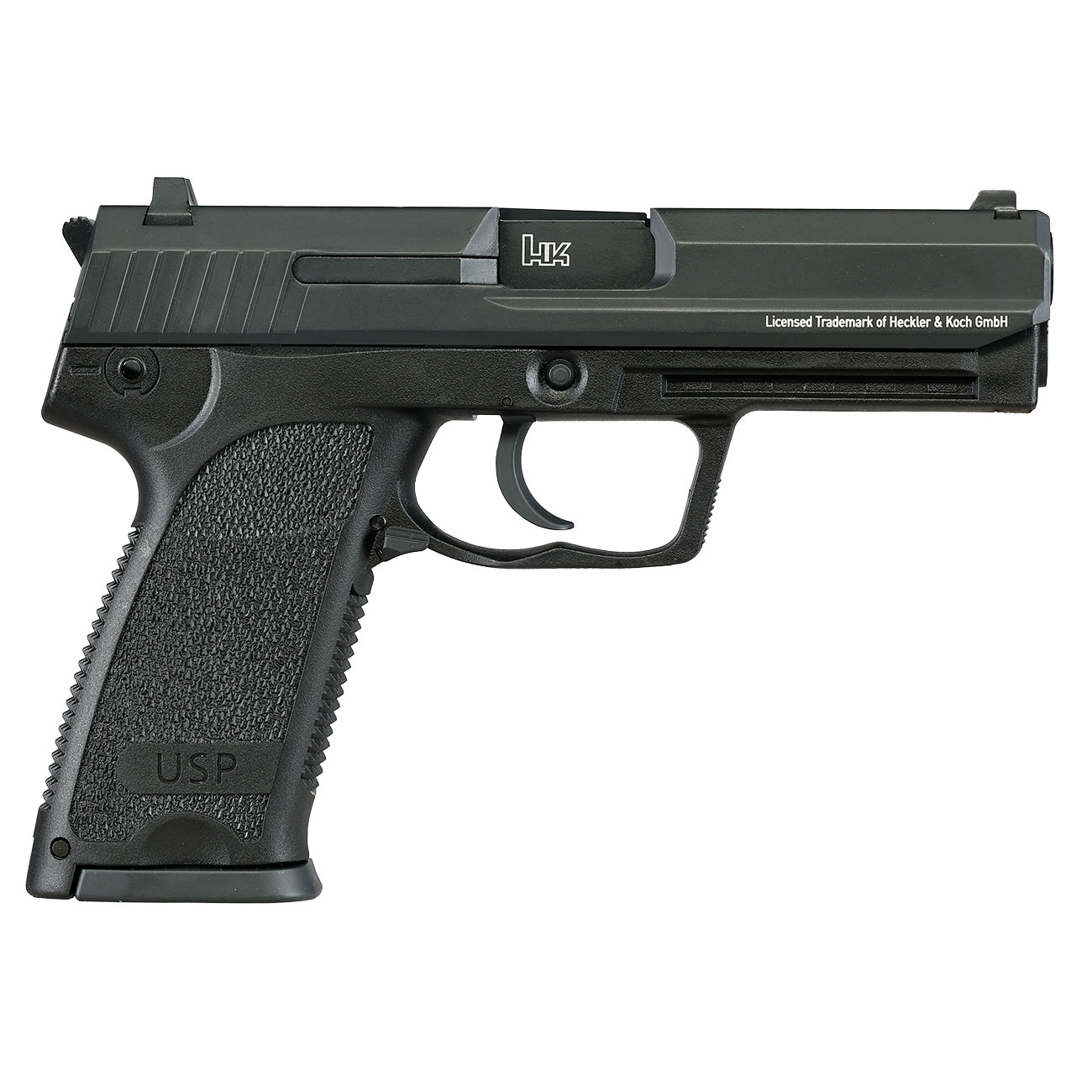 Heckler & Koch USP mit Metallschlitten CO2 BlowBack 6mm BB schwarz Bild 5