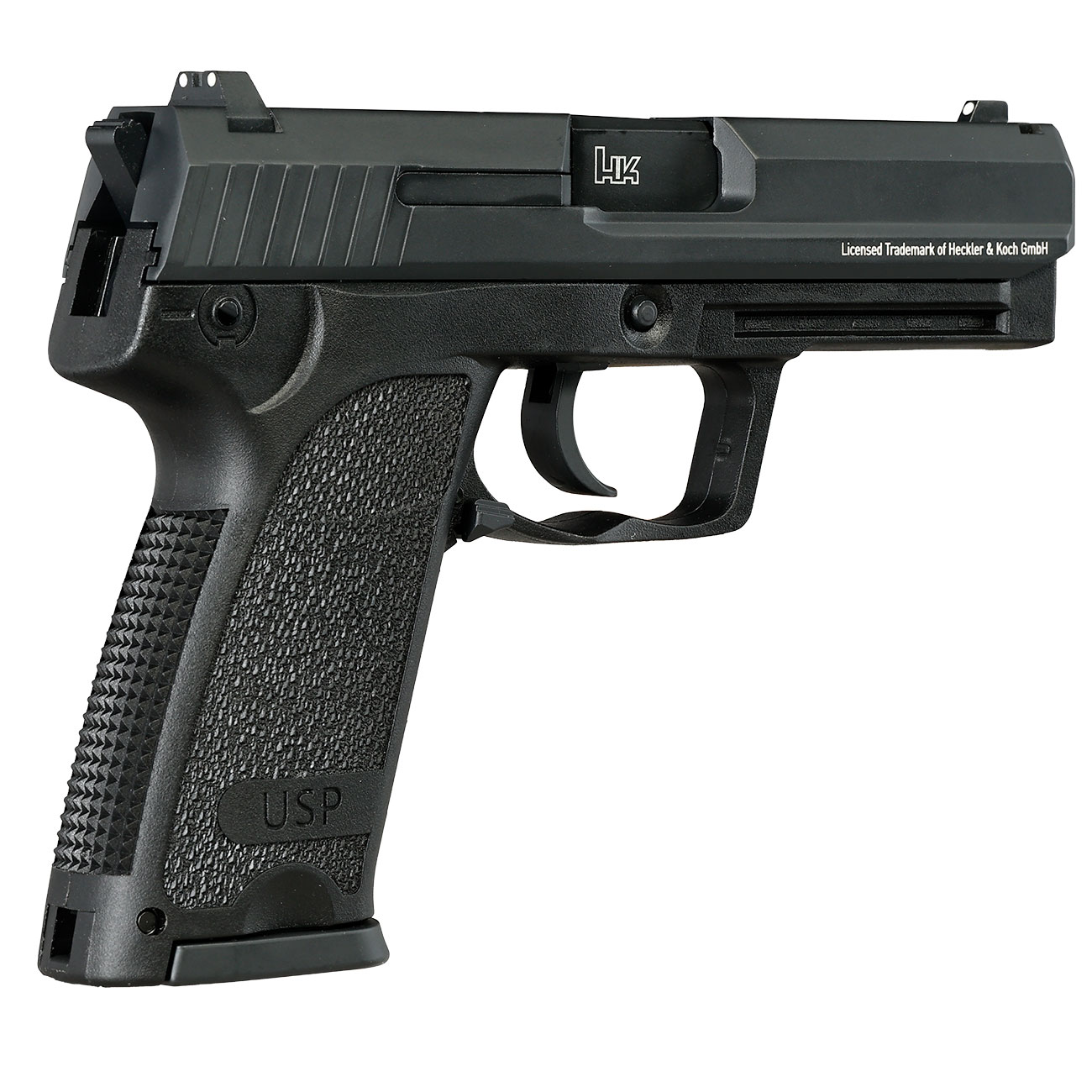 Heckler & Koch USP mit Metallschlitten CO2 BlowBack 6mm BB schwarz Bild 6