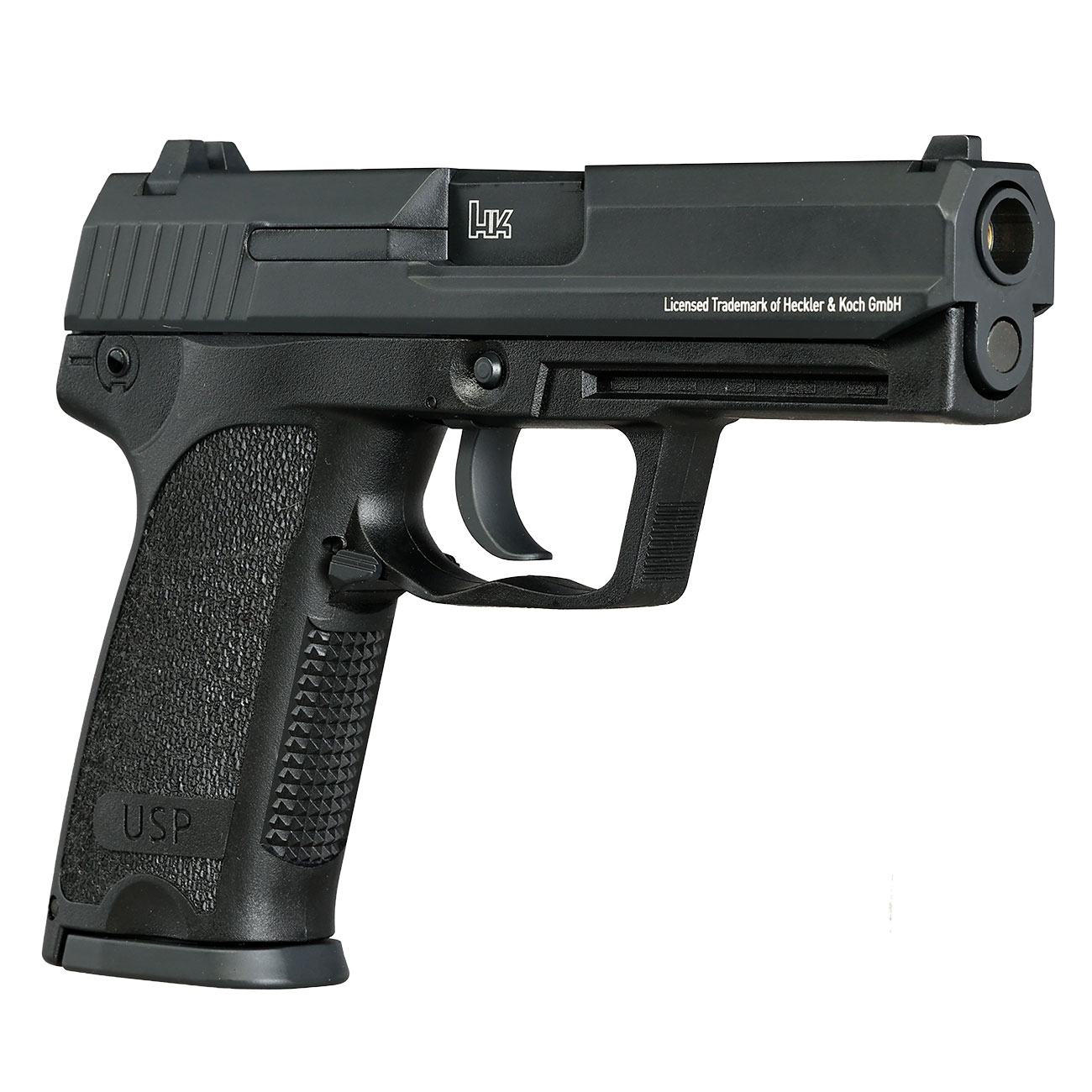 Heckler & Koch USP mit Metallschlitten CO2 BlowBack 6mm BB schwarz Bild 9