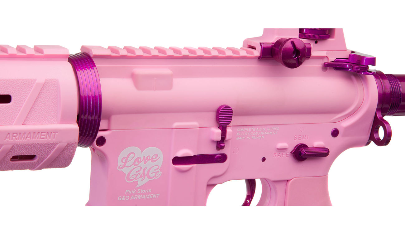 G&G GR4 Femme Fatale 26 BlowBack Komplettset AEG 6mm BB pink Bild 1
