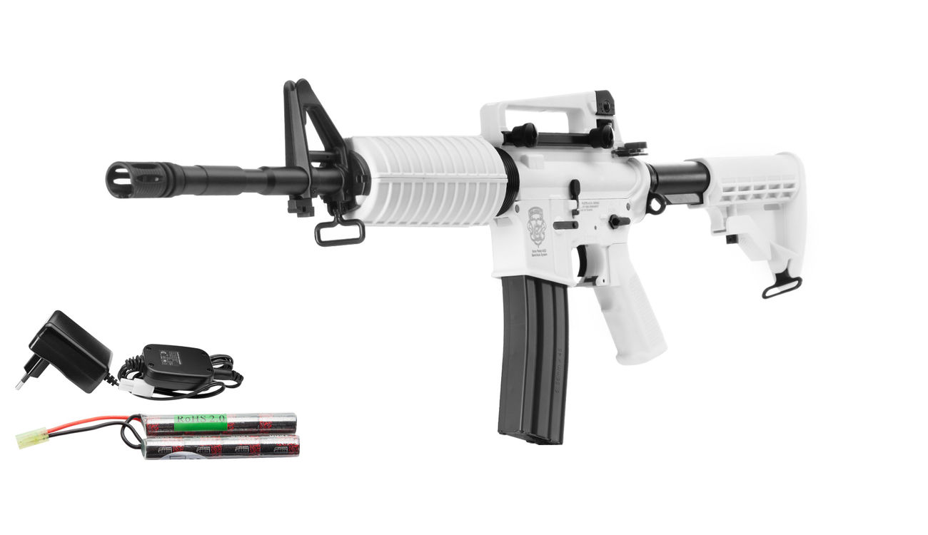 G&G Chione 16 BlowBack Komplettset AEG 6mm BB White Special Edition
