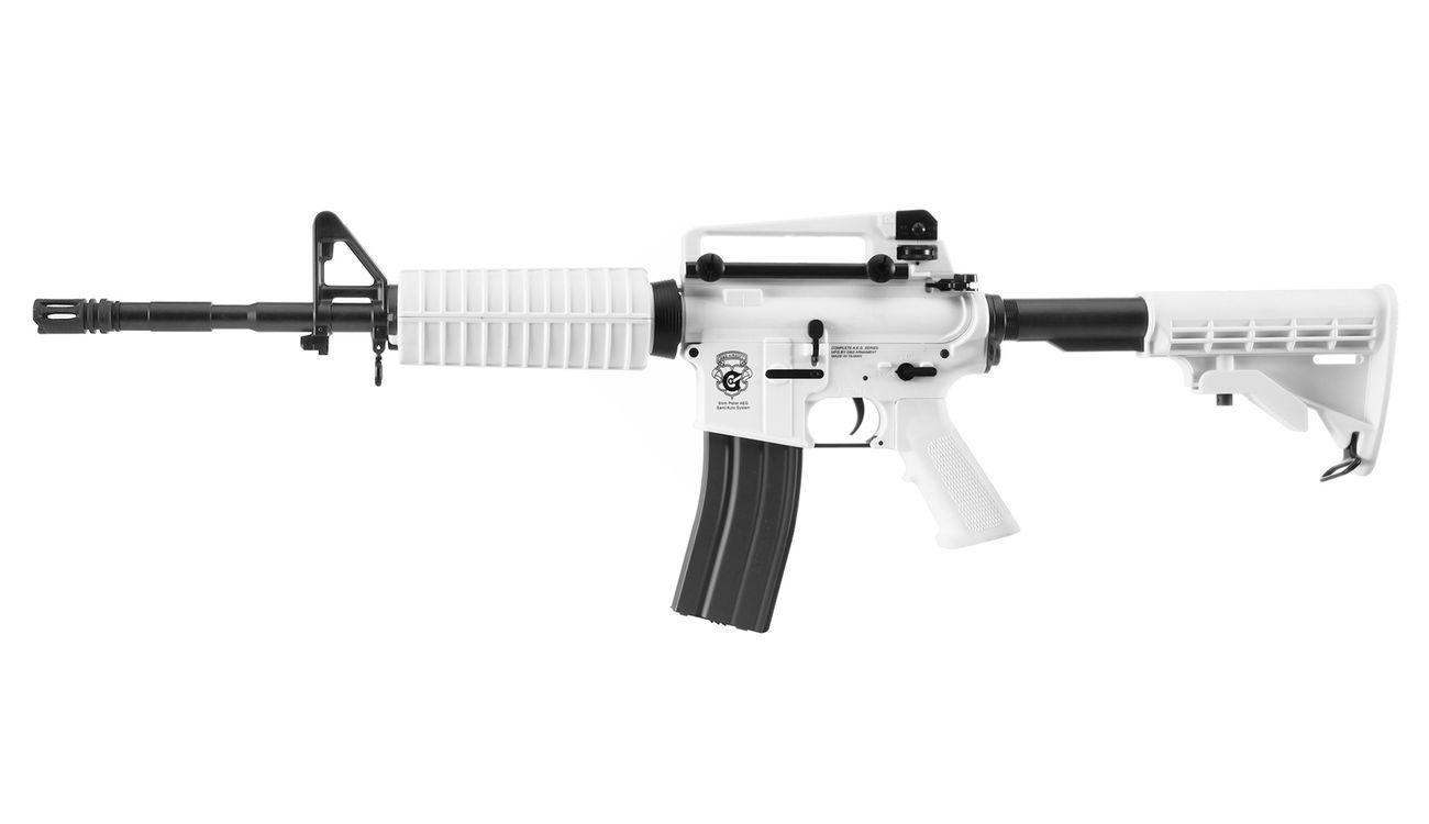G&G Chione 16 BlowBack Komplettset AEG 6mm BB White Special Edition Bild 1