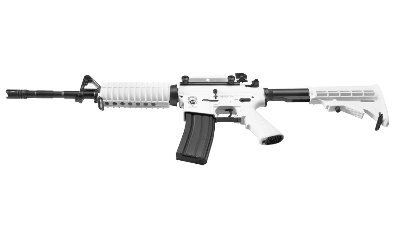 G&G Chione 16 BlowBack Komplettset AEG 6mm BB White Special Edition Bild 7