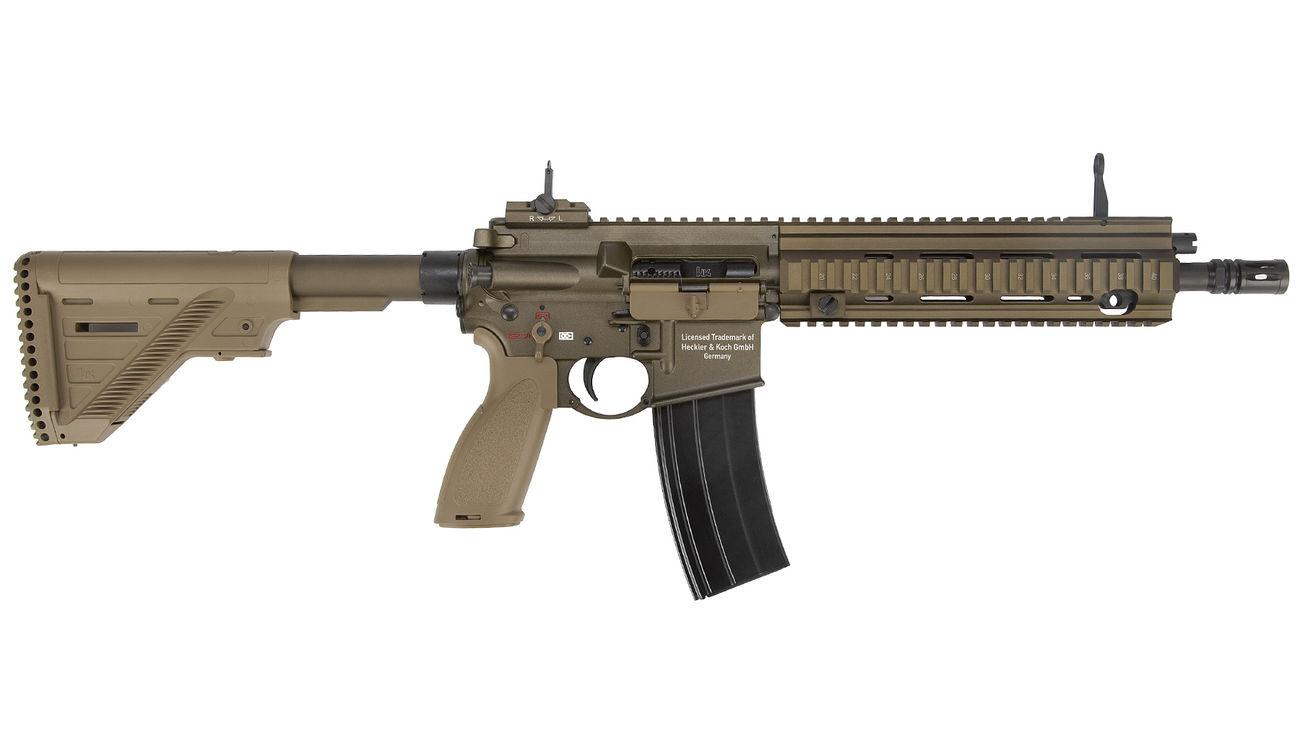 VFC Heckler & Koch HK416 A5 Vollmetall Gas-Blow-Back 6mm BB RAL 8000 grünbraun Bild 1
