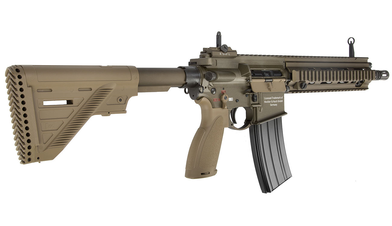 VFC Heckler & Koch HK416 A5 Vollmetall Gas-Blow-Back 6mm BB RAL 8000 grünbraun Bild 3