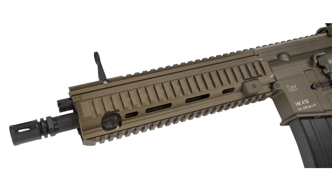 VFC Heckler & Koch HK416 A5 Vollmetall Gas-Blow-Back 6mm BB RAL 8000 grnbraun Bild 1