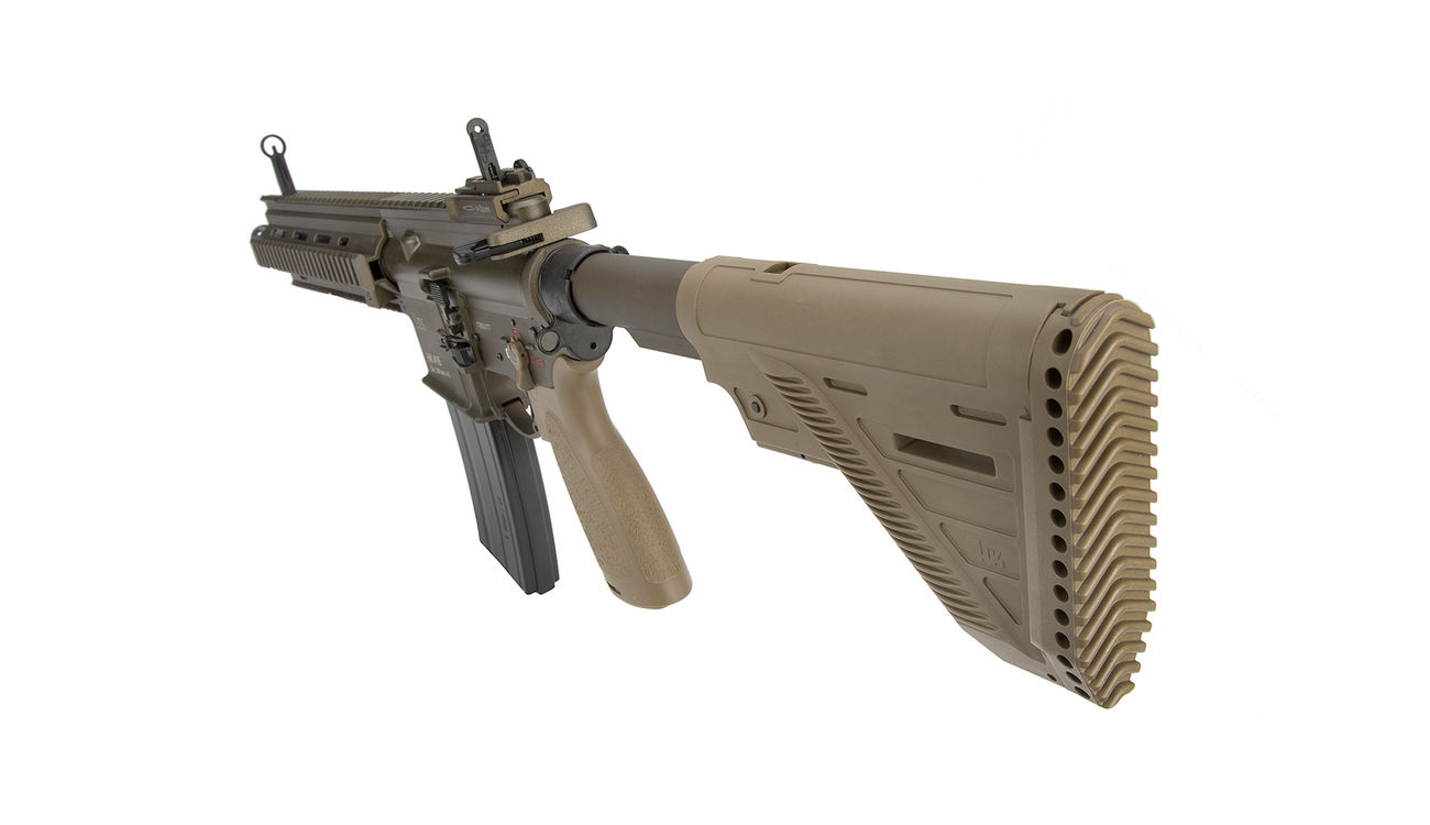 VFC Heckler & Koch HK416 A5 Vollmetall Gas-Blow-Back 6mm BB RAL 8000 grnbraun Bild 1