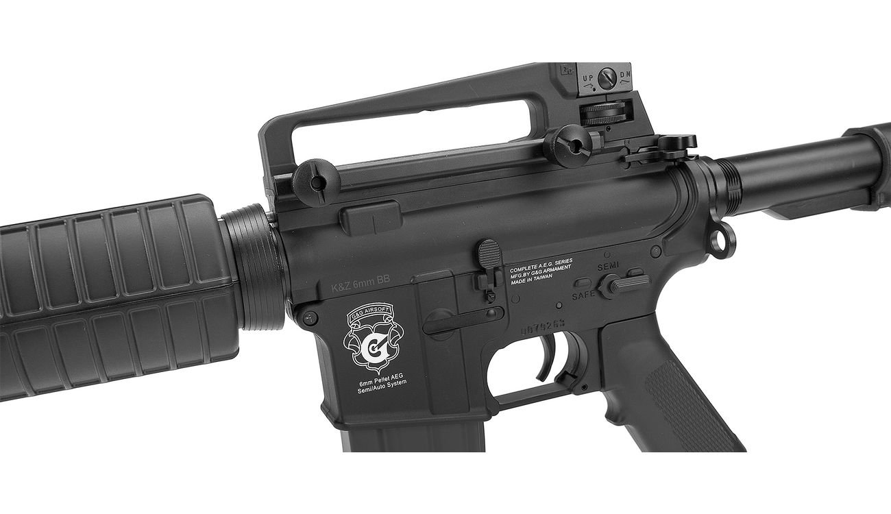 G&G GR16A1 Carbine BlowBack AEG 6mm BB schwarz Bild 5
