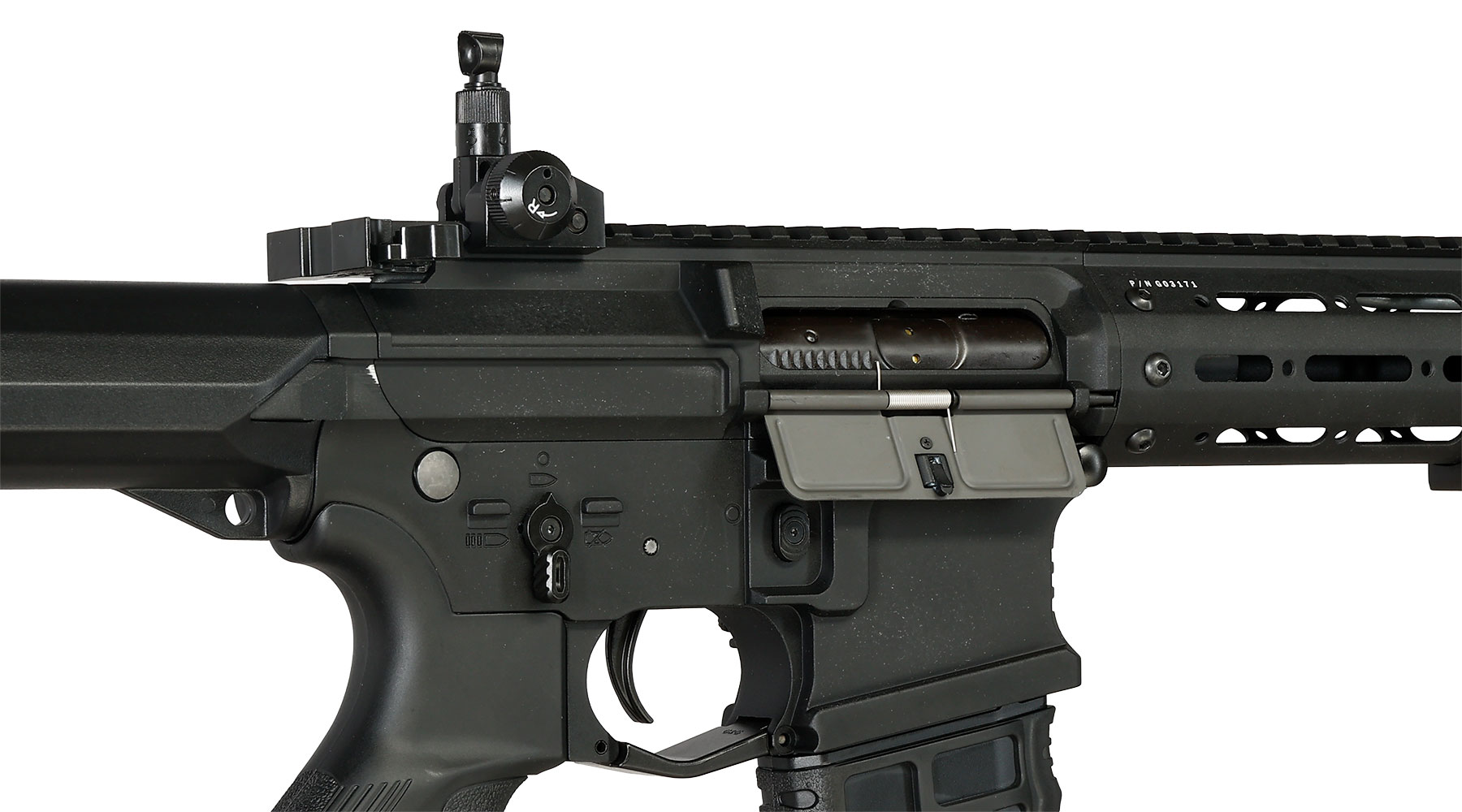 G&G GC16 PDW15 AR Vollmetall S-AEG 6mm BB schwarz Bild 9
