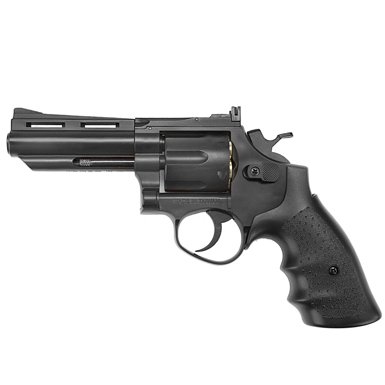 HFC HG-132 .357 Magnum 4 Zoll Gas Revolver 6mm BB schwarz Bild 1