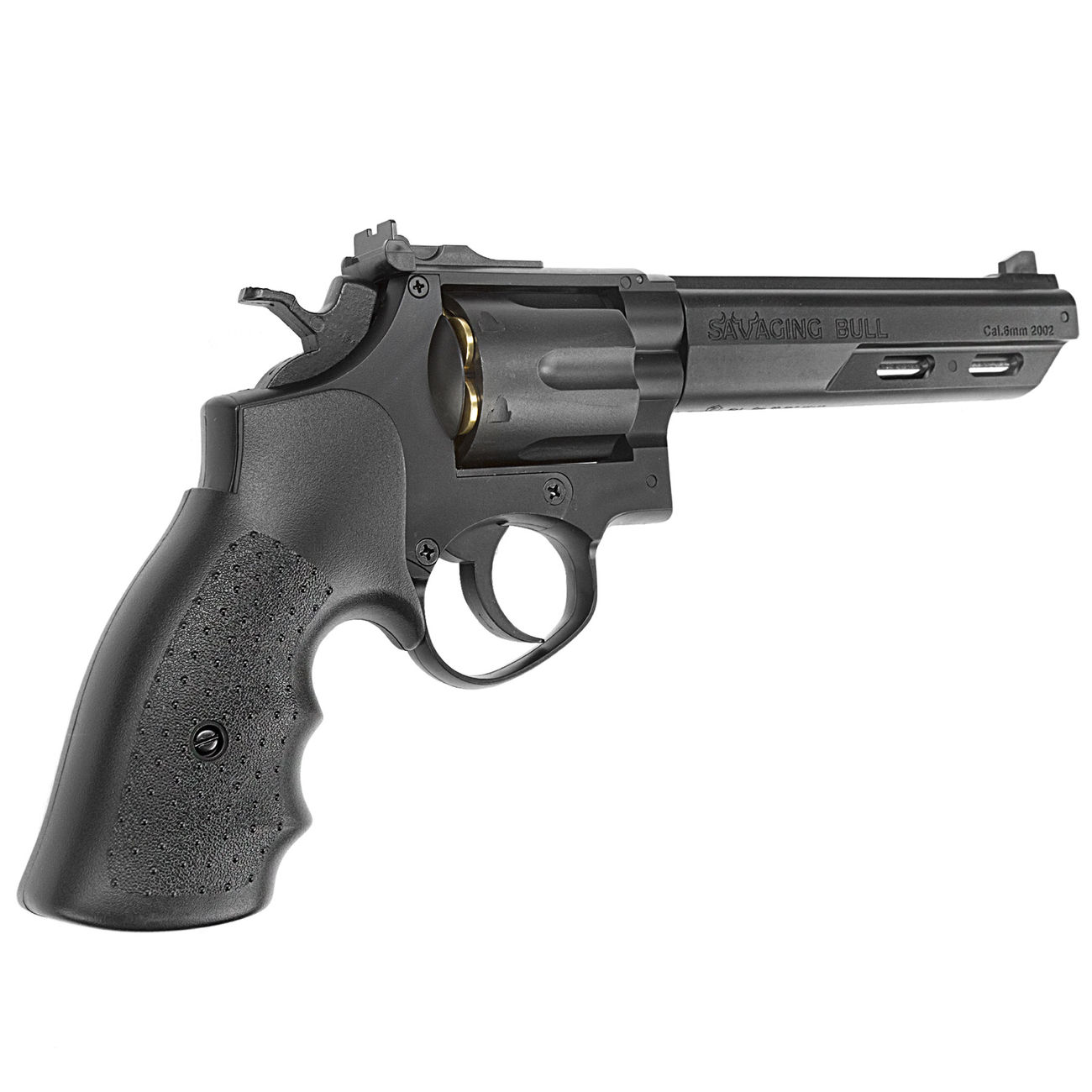 HFC HG-133 .357 Magnum 6 Zoll Gas Revolver 6mm BB schwarz Bild 1