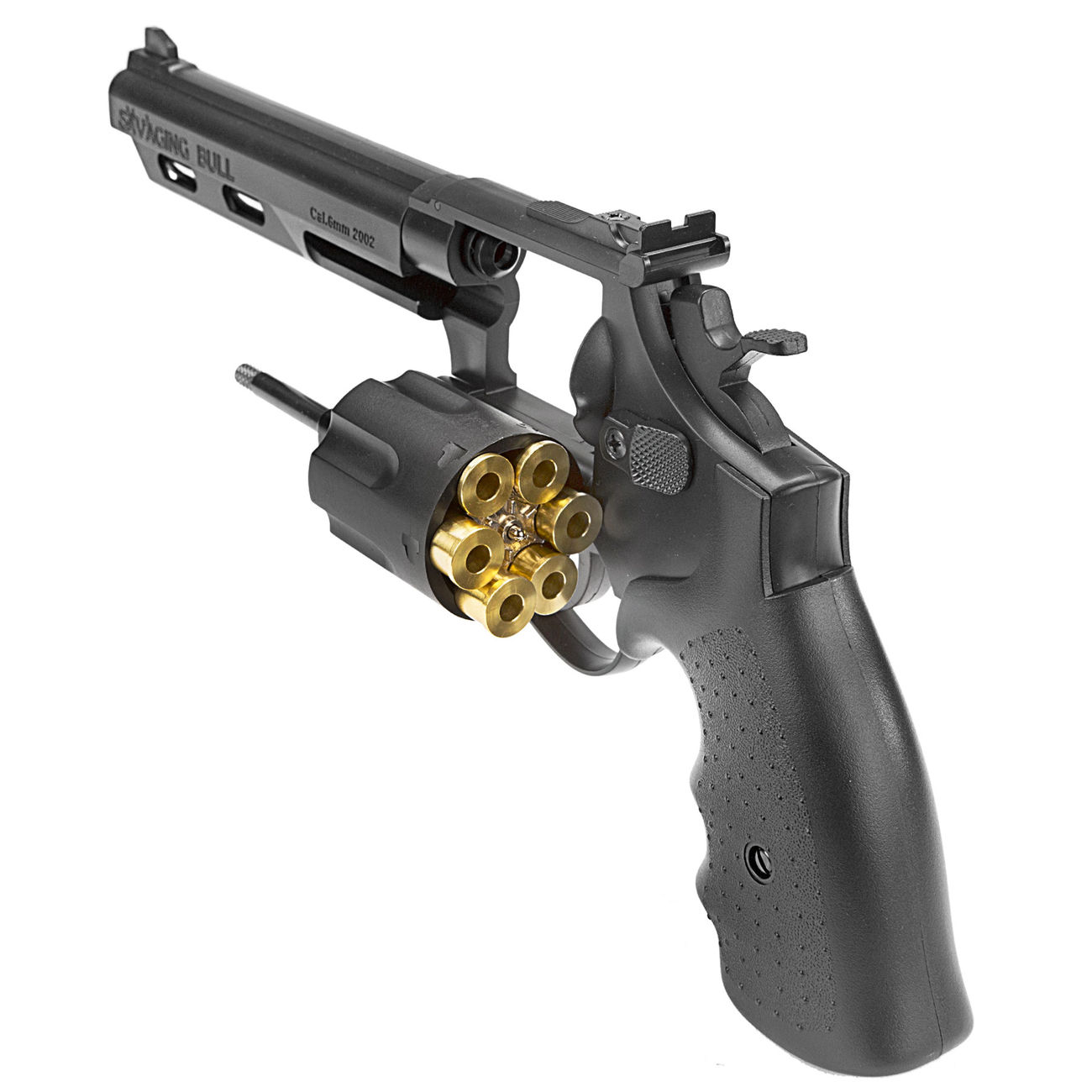 HFC HG-133 .357 Magnum 6 Zoll Gas Revolver 6mm BB schwarz Bild 1