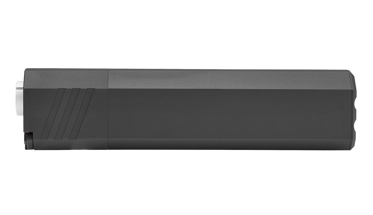 SilencerCo Airsoft Osprey 9mm Aluminium Mock Suppressor schwarz 14mm