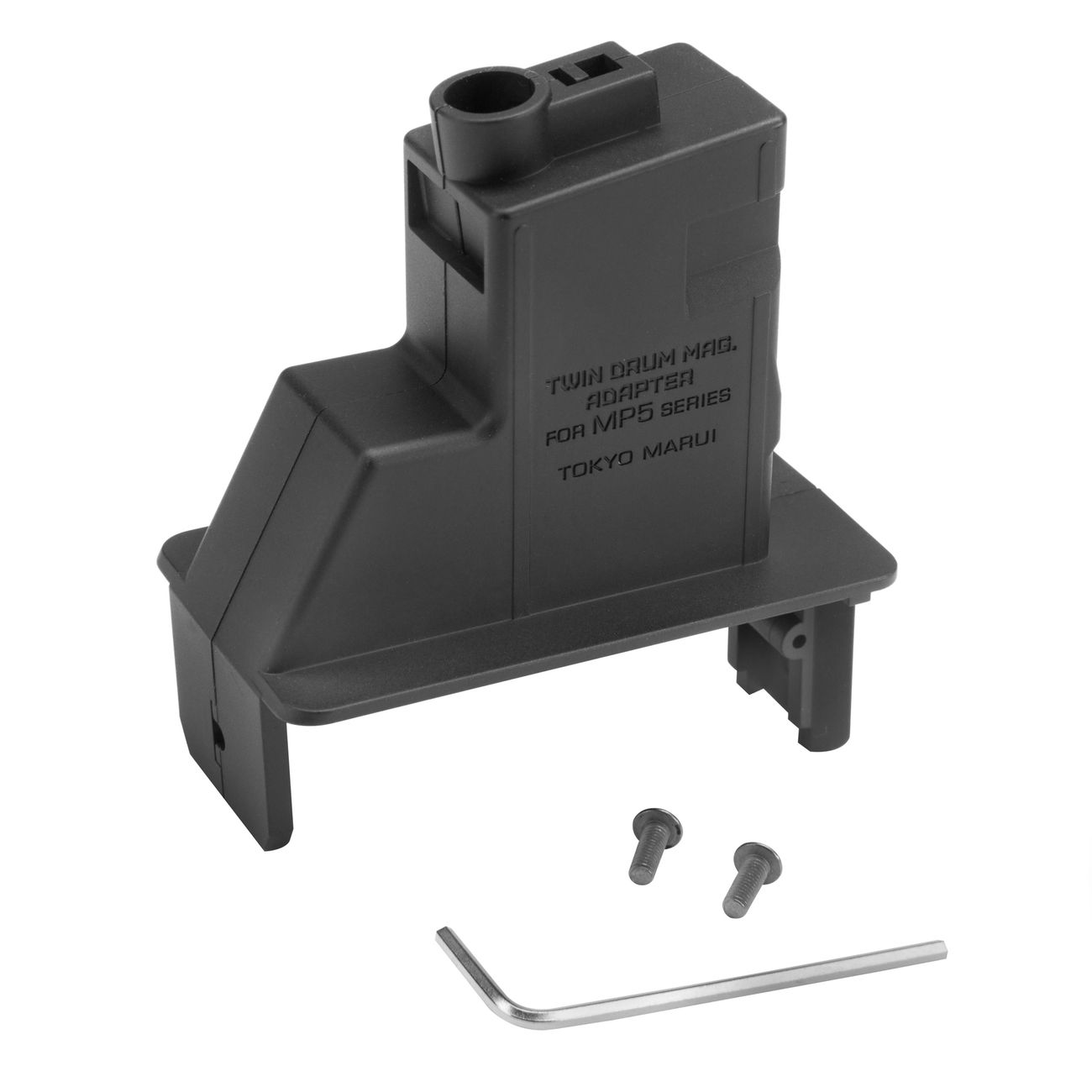 Tokyo Marui MP5 Magazinadapter fr TM Twin Drum Magazin schwarz