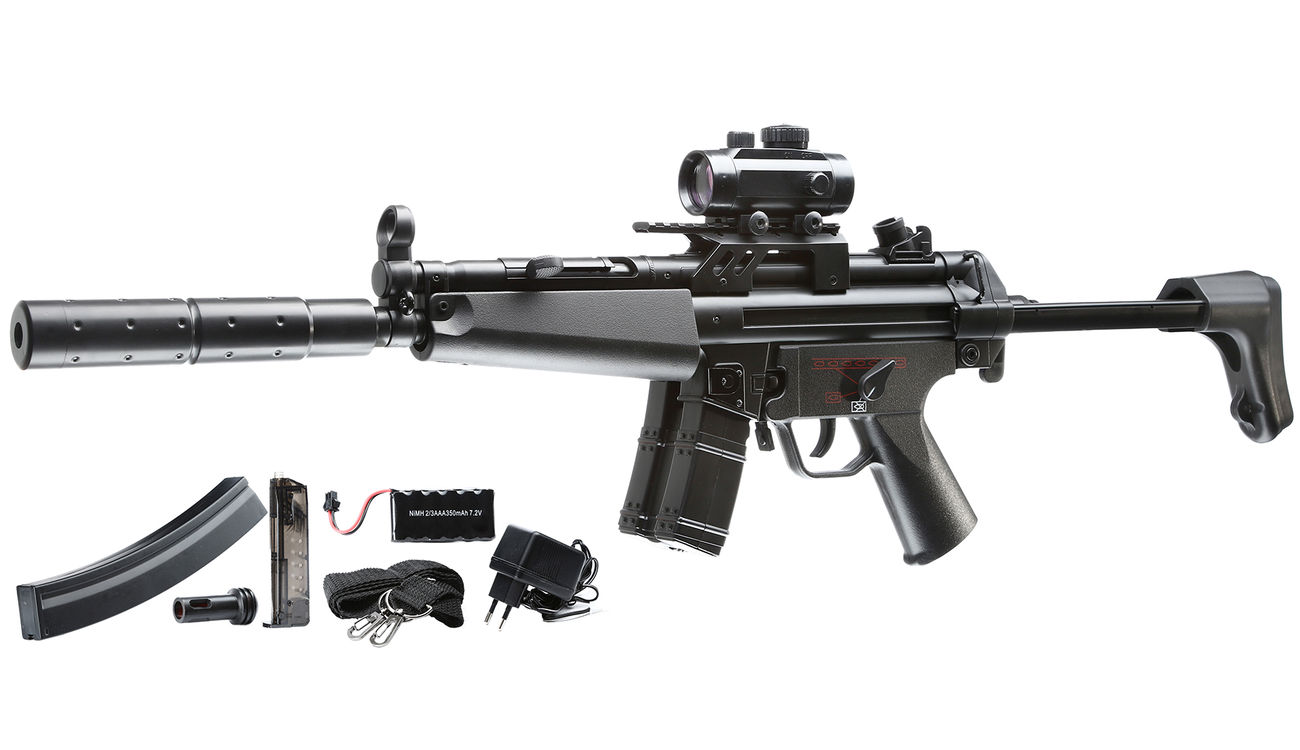 Ersatzteilset Softair AEG MP5 Double Mag 6 mm BB Set