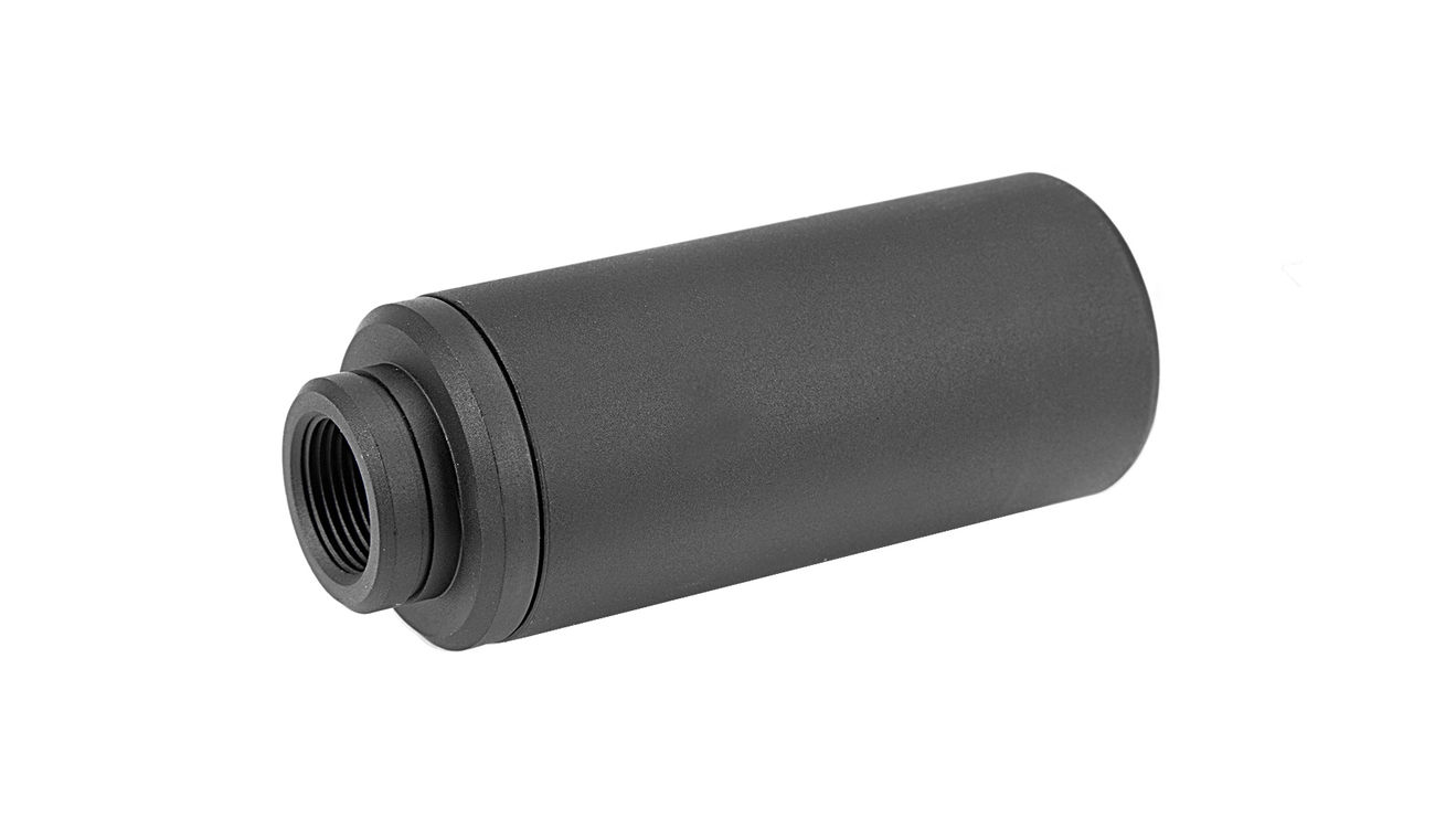 G&G SS-80 Alumininium Mock Suppressor 14mm- / 14mm+ schwarz Bild 1